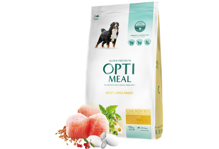 OPTIMEAL : CROQUETTES POUR CHIENS  & CHATS